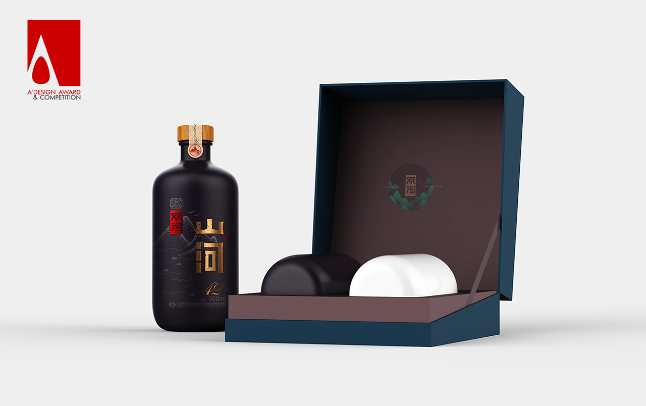 双沟山河白酒包装设计