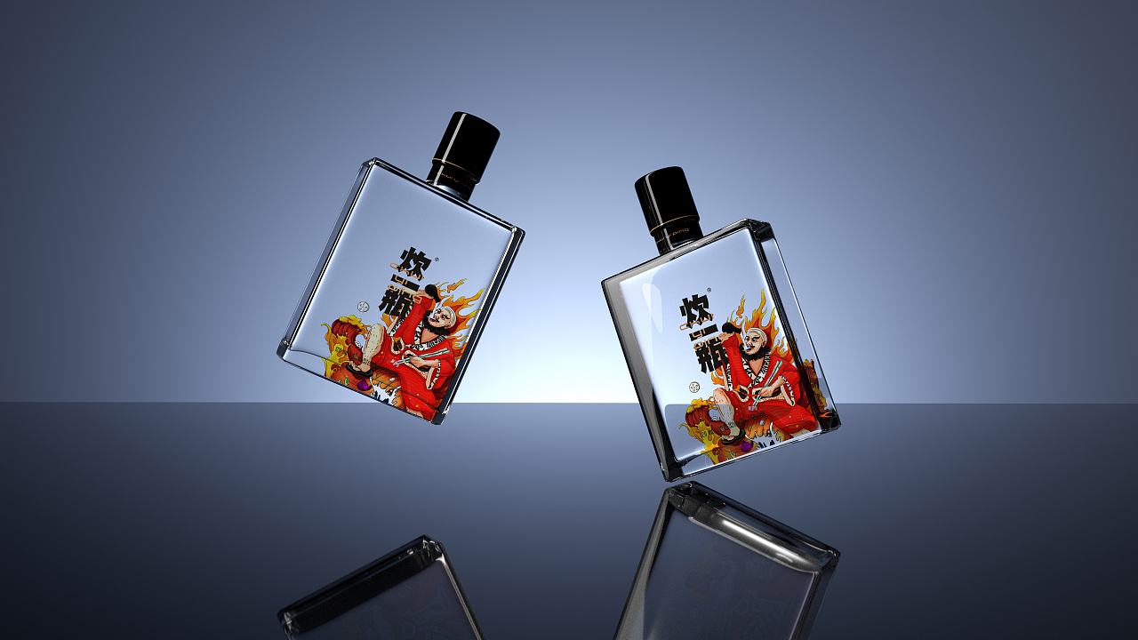 小瓶白酒包装设计