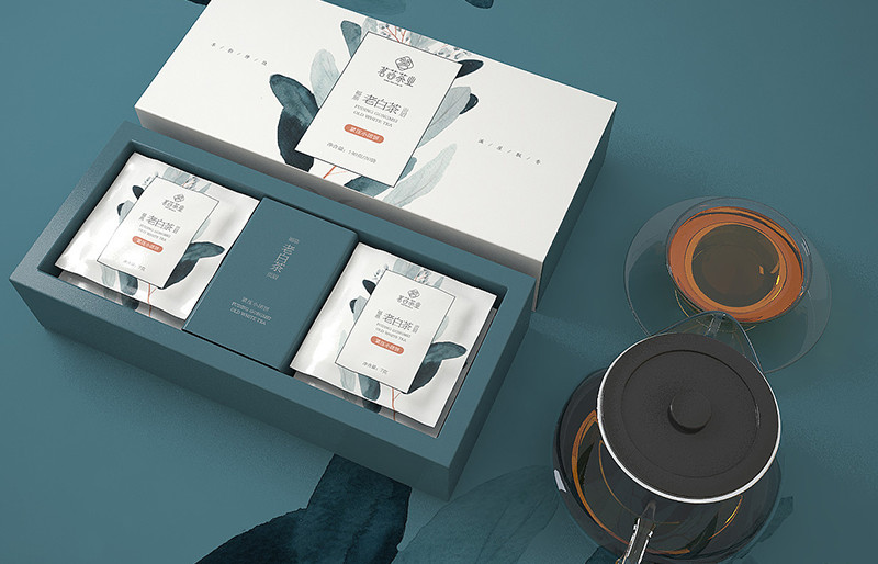 小清新创意茶叶礼盒包装设计制作|包装盒报价