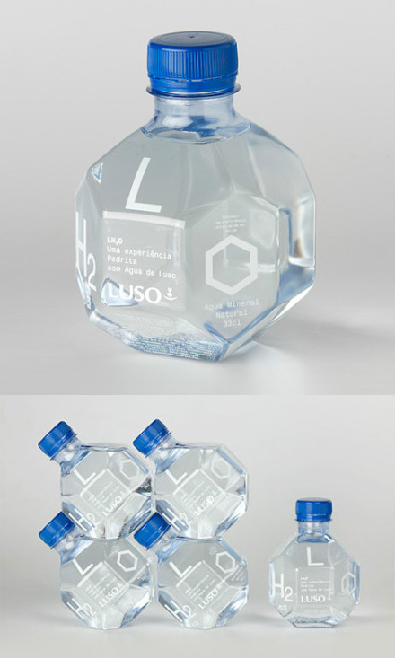 H20矿泉水瓶设计