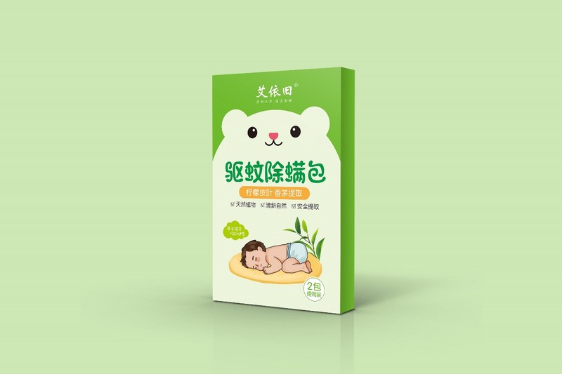 儿童驱蚊除螨包装设计