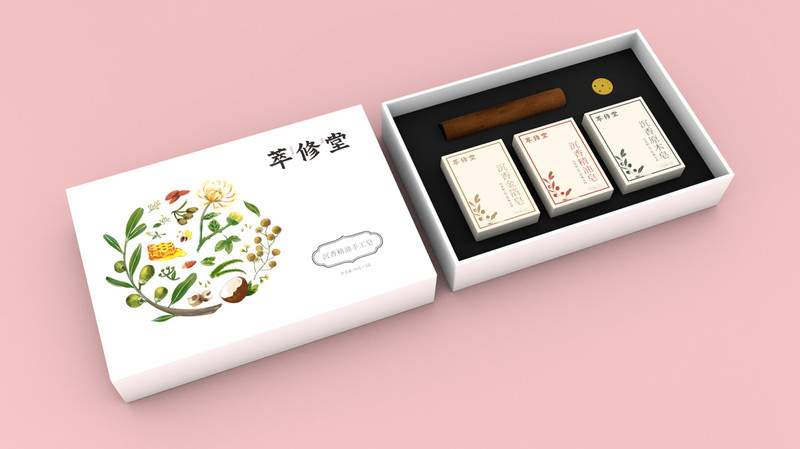 手工皂品牌形象升级VI设计，包装设计
