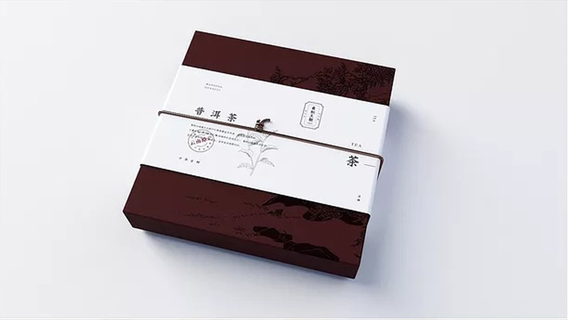 流行年轻化茶叶礼盒包装，茶叶精装盒设计定制