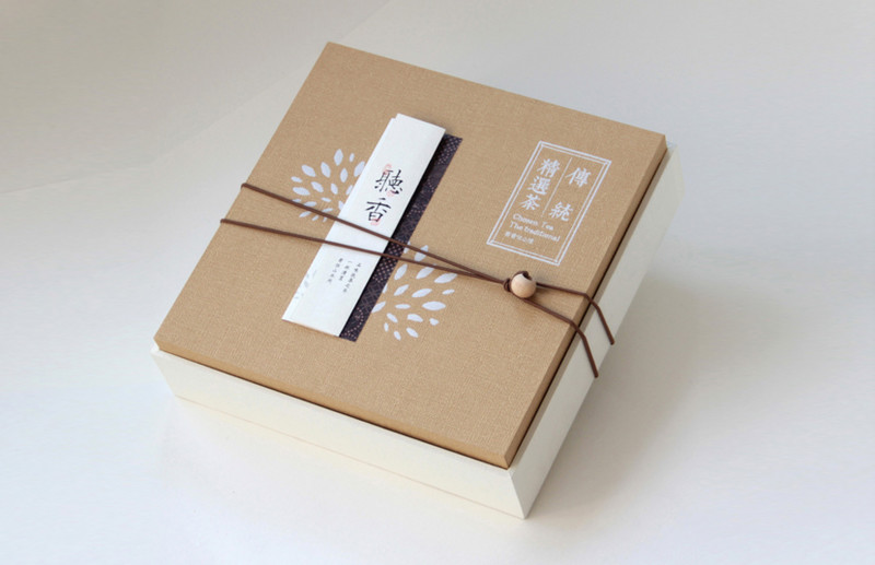 小清新创意茶叶礼盒包装，新型结构独特体验
