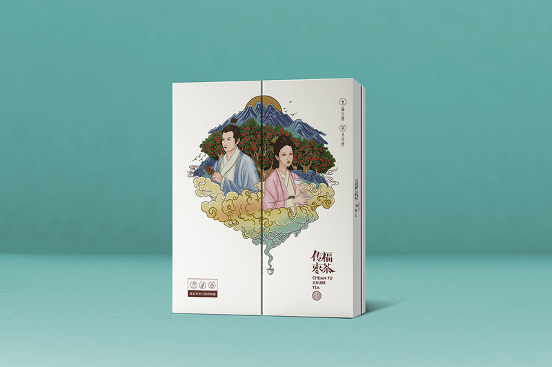 传福枣茶品牌包装设计