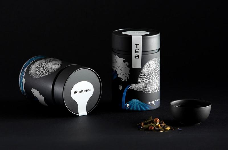 日本Samurai Japanese Cuisine茶包装设计欣赏 | 摩尼视觉