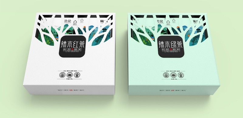 辣木花茶包装设计