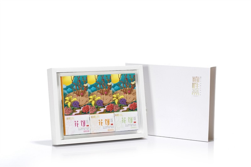 -德胜斋品牌设计-花饼包装设计
