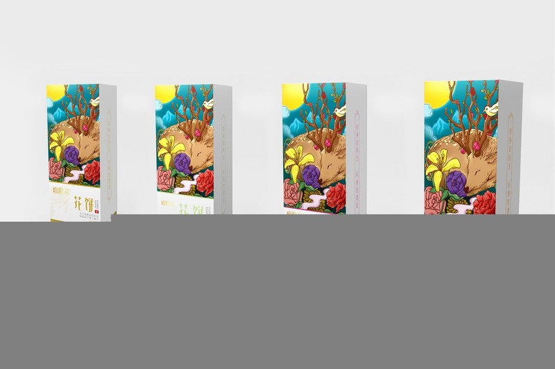 -德胜斋品牌设计-花饼包装设计