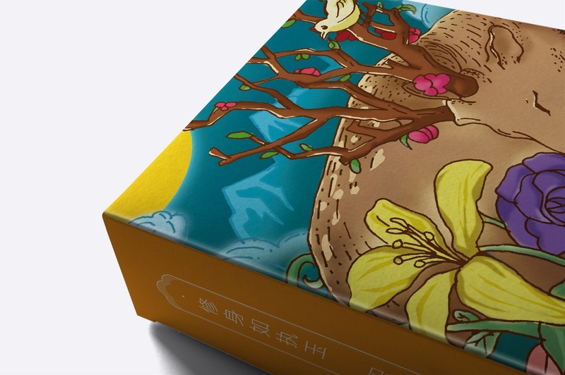 -德胜斋品牌设计-花饼包装设计