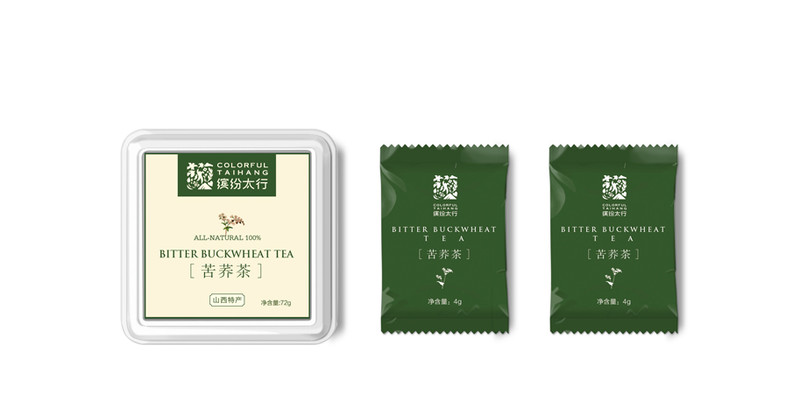 苦荞茶包装设计