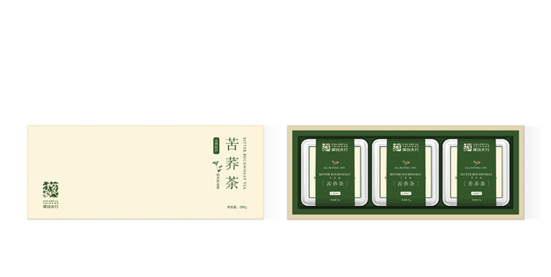 苦荞茶包装设计