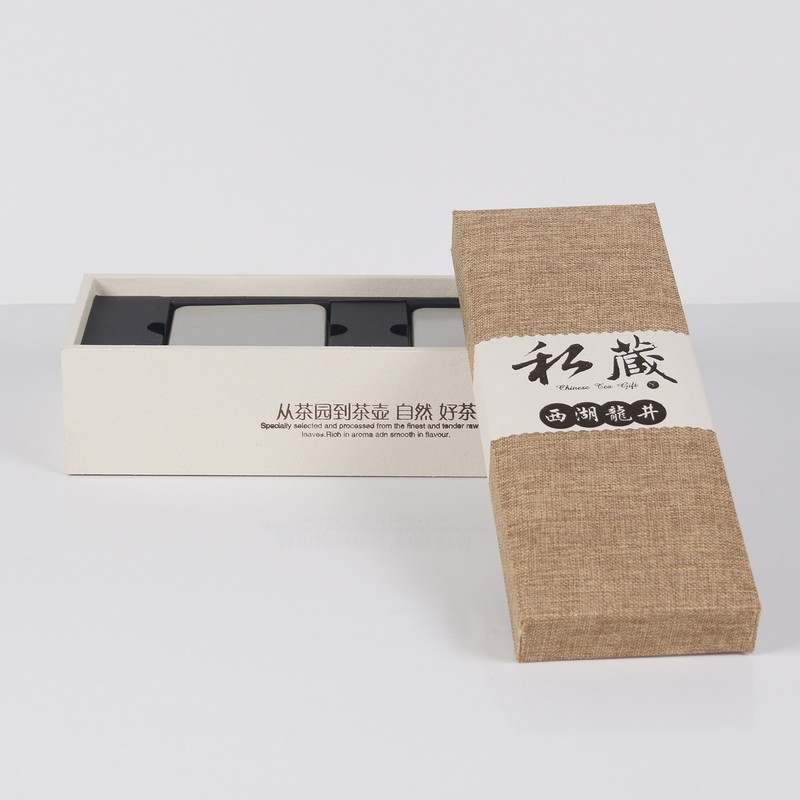 西湖龙井茶叶盒包装制作
