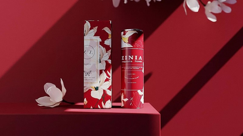 《ZINIA》化妆品牌&产品包装设计