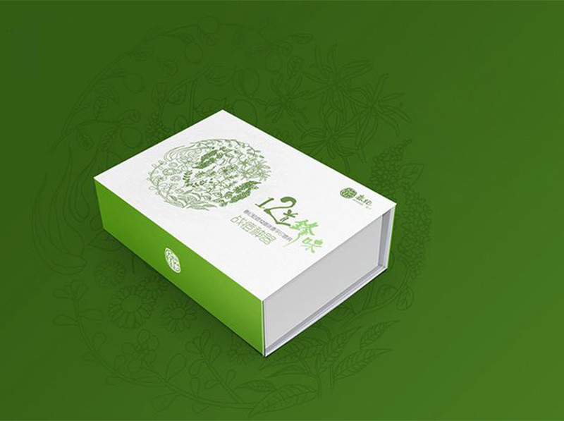 青青绿化妆品礼盒包装设计