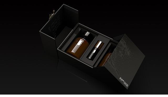 人参精华液高档礼盒包装保健品精装盒设计定制