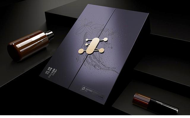 人参精华液高档礼盒包装保健品精装盒设计定制