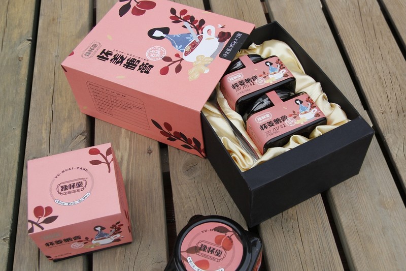 豫怀堂怀姜糖膏品牌包装形象设计