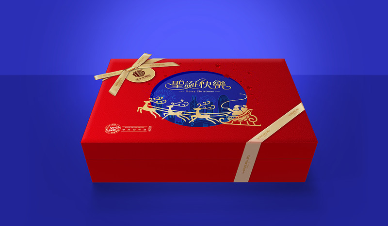 圣诞节礼盒包装设计