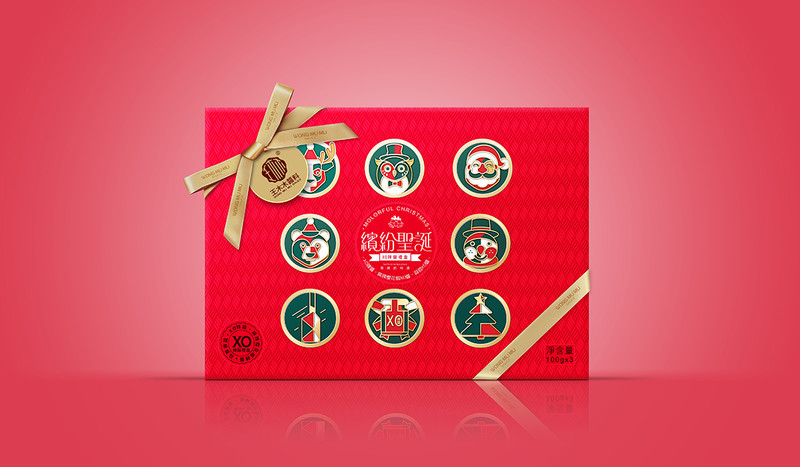 圣诞节礼盒包装设计