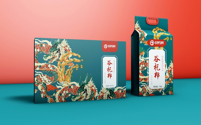 谷托邦大米包装