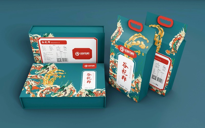 谷托邦大米包装