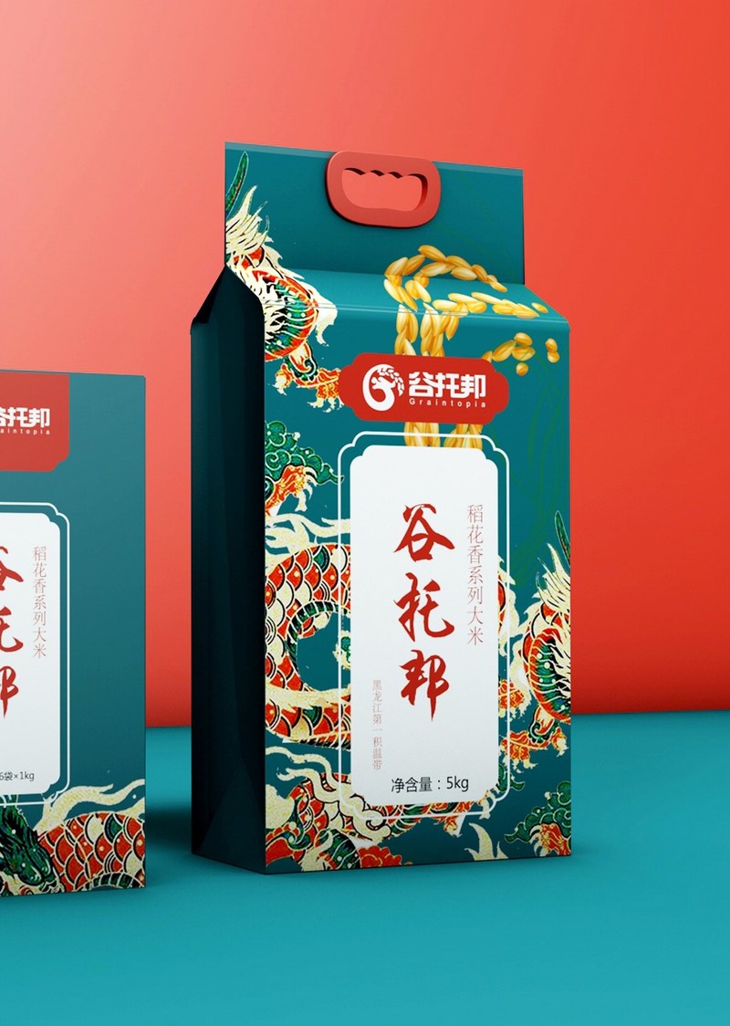 谷托邦大米包装