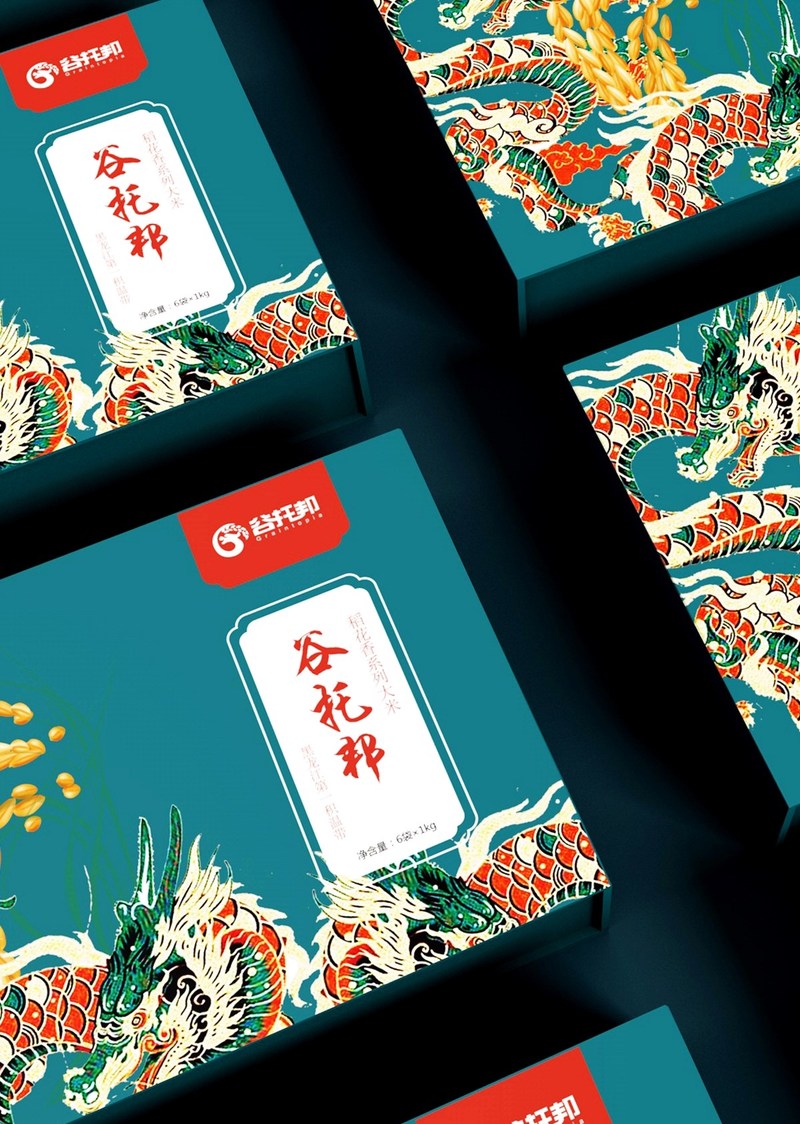谷托邦大米包装