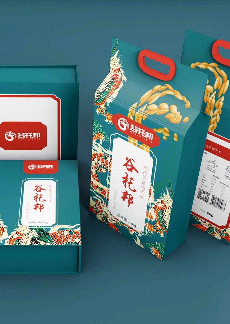 谷托邦大米包装