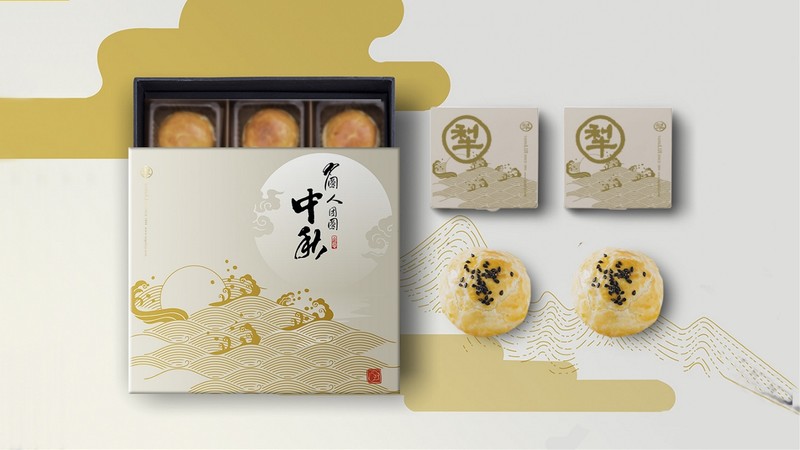 百年品牌台北犂记月饼包装设计【金盈满贯系列】 | 摩尼视觉原创作品