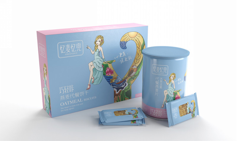 忆麦忆兜轻巧咔代餐燕麦——徐桂亮品牌设计