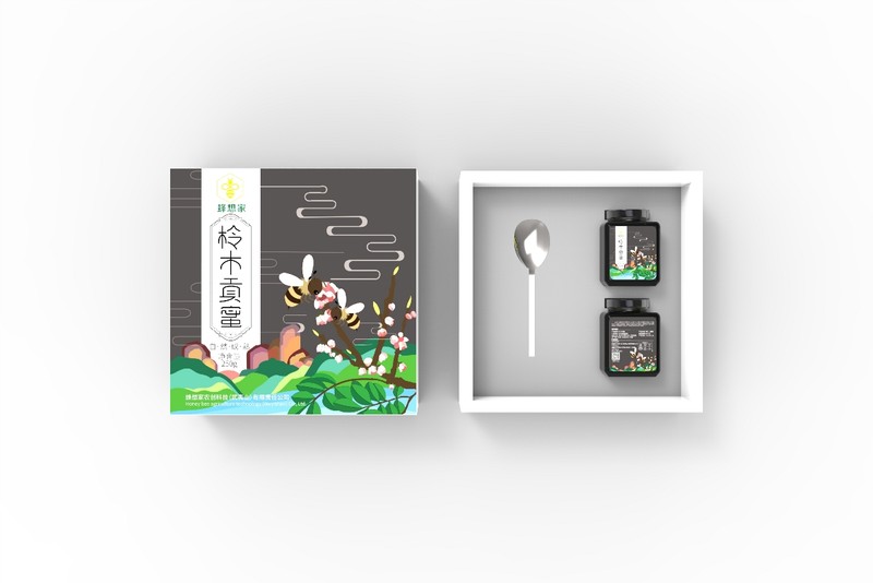 柃木贡蜜 蜂蜜包装 蜂蜜 保健品 野桂花蜜 饮品