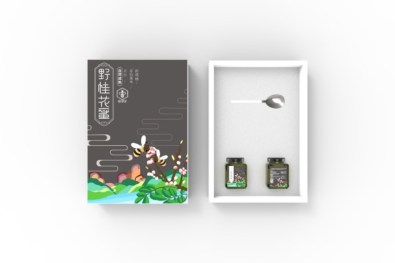 柃木贡蜜 蜂蜜包装 蜂蜜 保健品 野桂花蜜 饮品