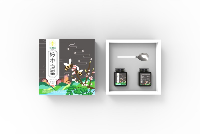 柃木贡蜜 蜂蜜包装 蜂蜜 保健品 野桂花蜜 饮品