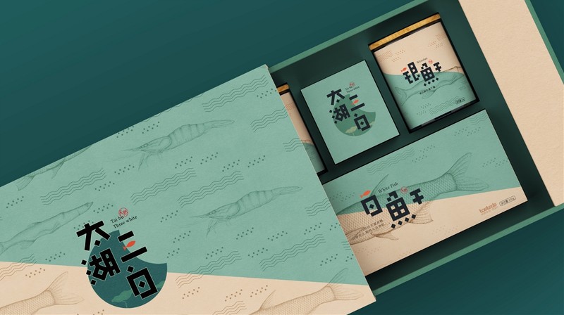 太湖三白丨包装设计