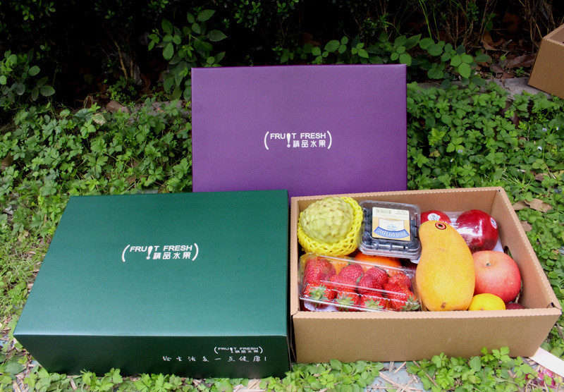 通用高档水果包装盒设计定制