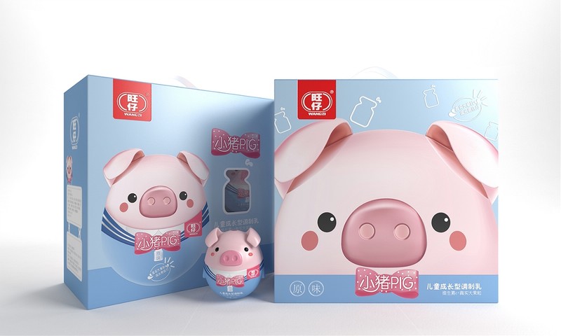 旺仔小猪PIG——徐桂亮品牌设计