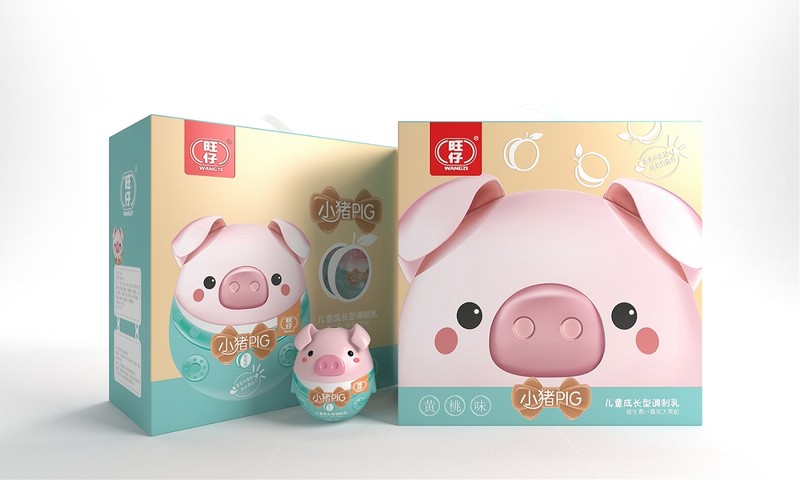 旺仔小猪PIG——徐桂亮品牌设计