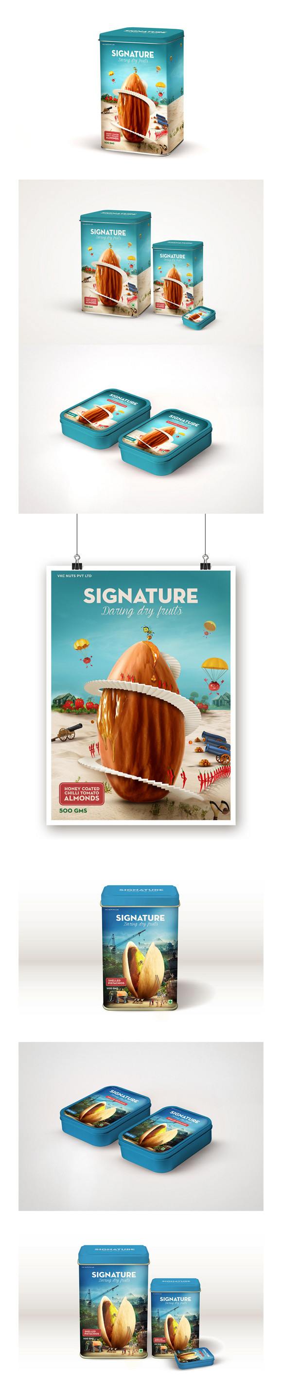 SIGNATURE坚果包装