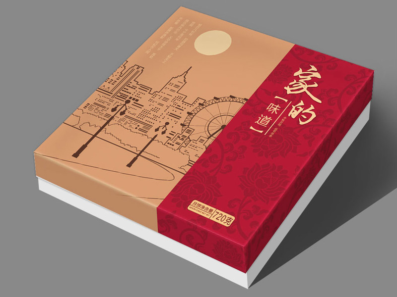 高档精美月饼盒包装设计