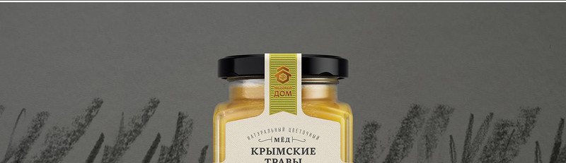 蜂蜜玻璃瓶瓶贴设计